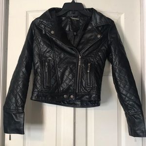 Girls leather like jacket six 14/16